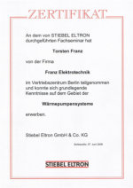 Torsten Franz Wärmepumpensysteme