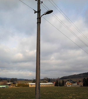 Mastleuchten, Straßenbeleuchtung in Neusalza-Spremberg